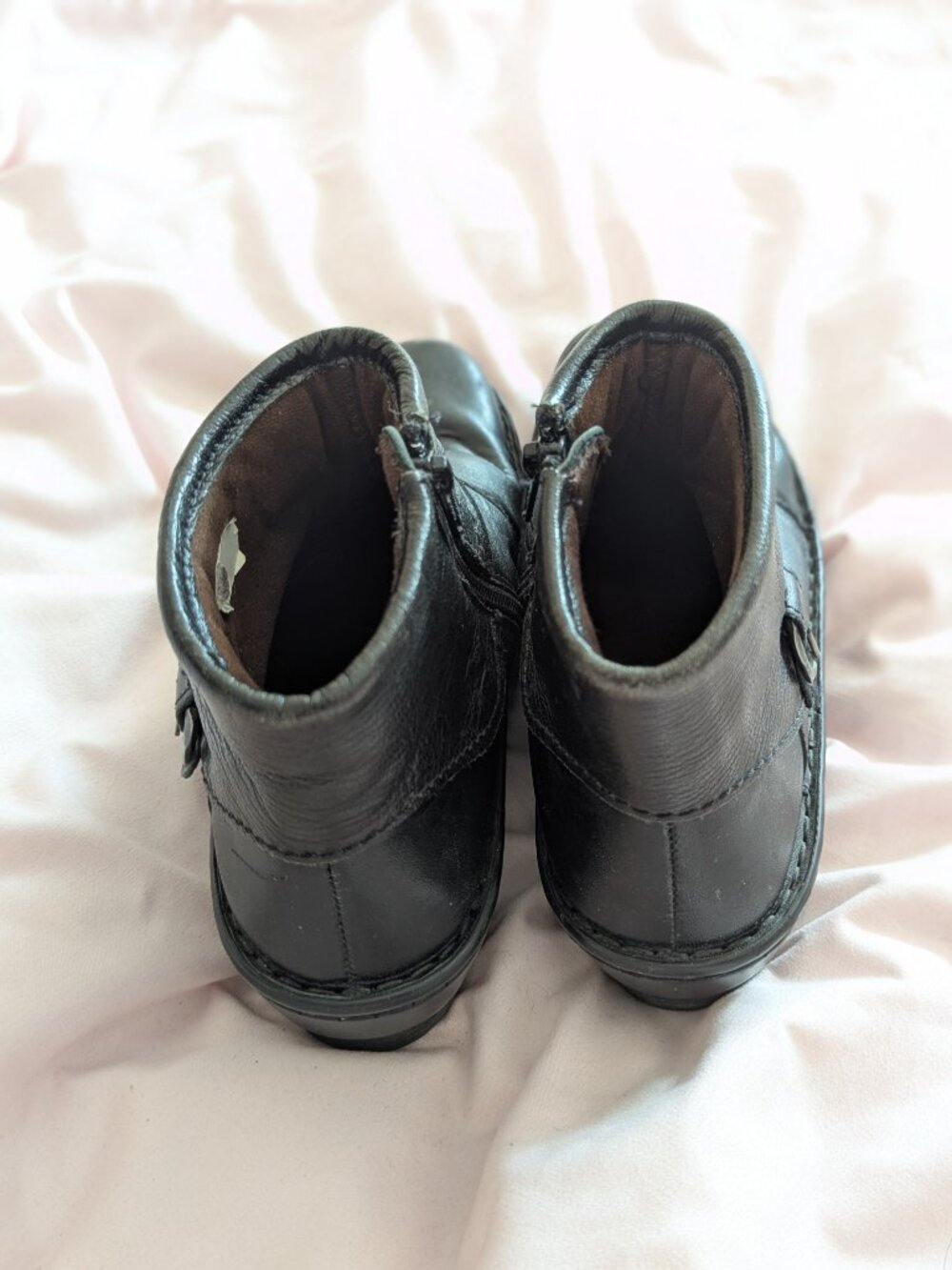NAOT Black Leather Ankle Boots 36 - Picture 3 of 16
